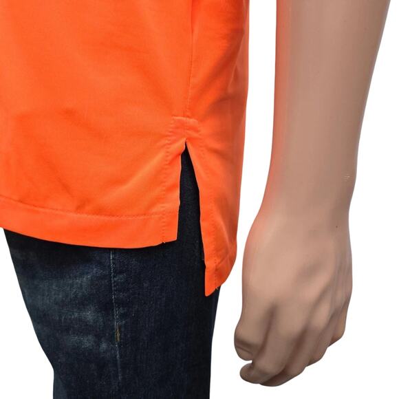 Polo Ralph Lauren Performance Polo Shirt Men M Orange Stretch Golf - Picture 9 of 13